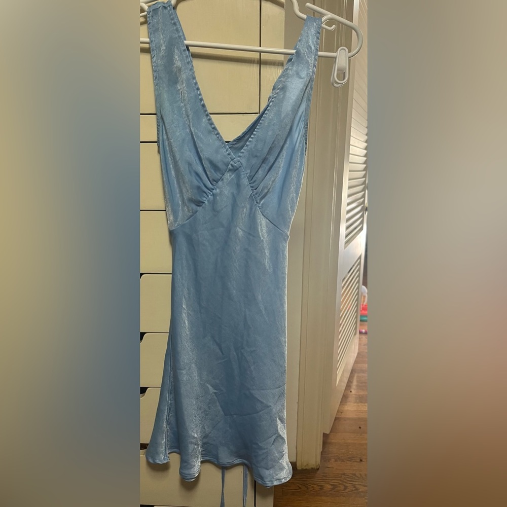 Peppermayo Blue Mini Dress